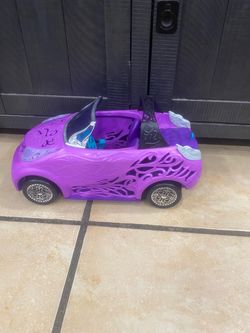 Monster High Convertible Toy Car Purple