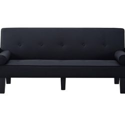 Black Sofa Bed 63”