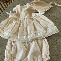 3 Piece Dress Size 6-9 Months NWT 