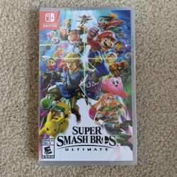 Brand NEW Sealed Super Smash Bros Ultimate Nintendo Switch Game 