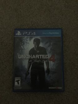 Uncharted 4 ps4 brand new
