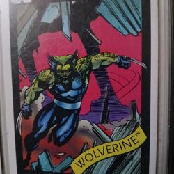 1990 Wolverine Marvel card