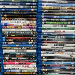 HUGE Lot of 60 Blu-Ray Movies