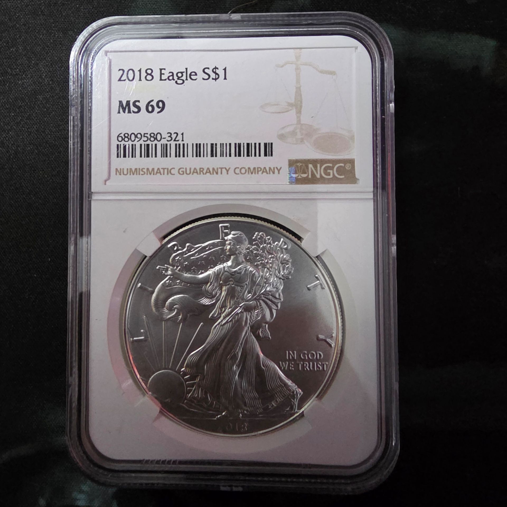 Ms69 American Eagle 1oz coin