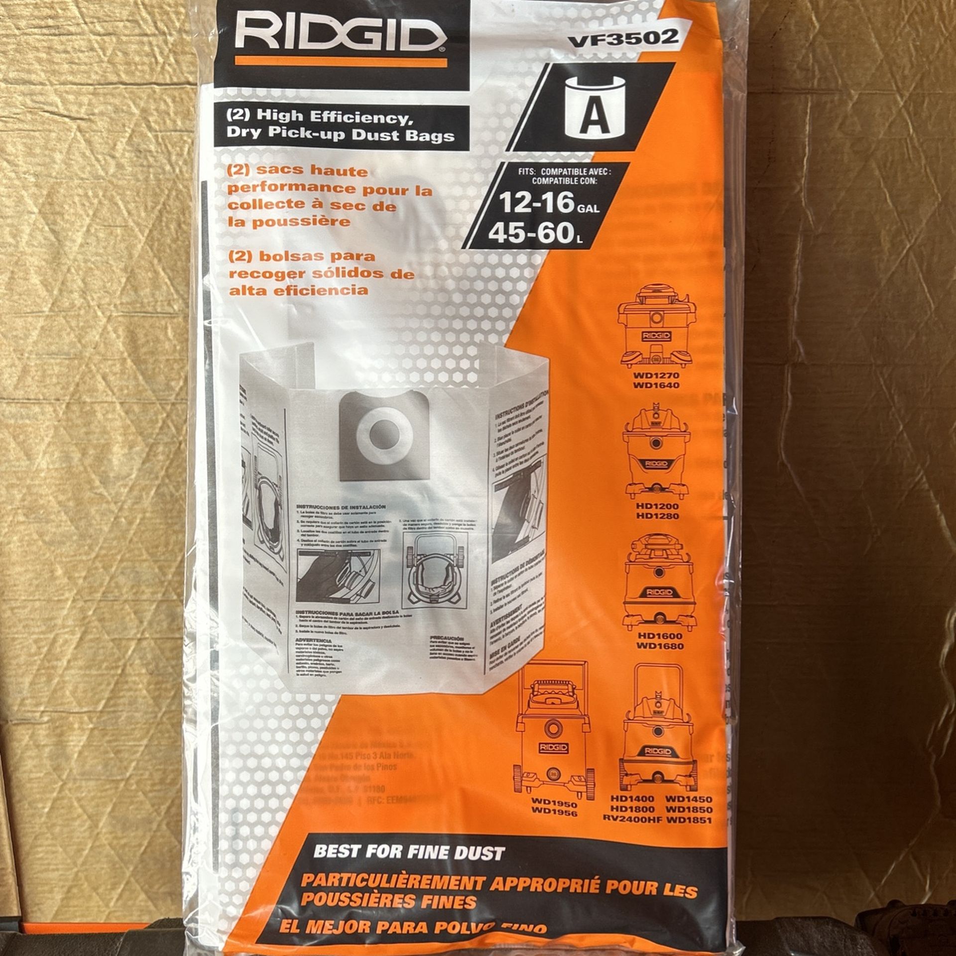 Ridgid VF3502