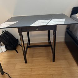 Small Black Foldable Desk