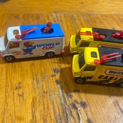 Matchbox News Vans