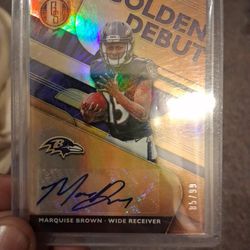 2019 Gold Standard MARQUIS "HOLLYWOOD" BROWN Rc Auto /99