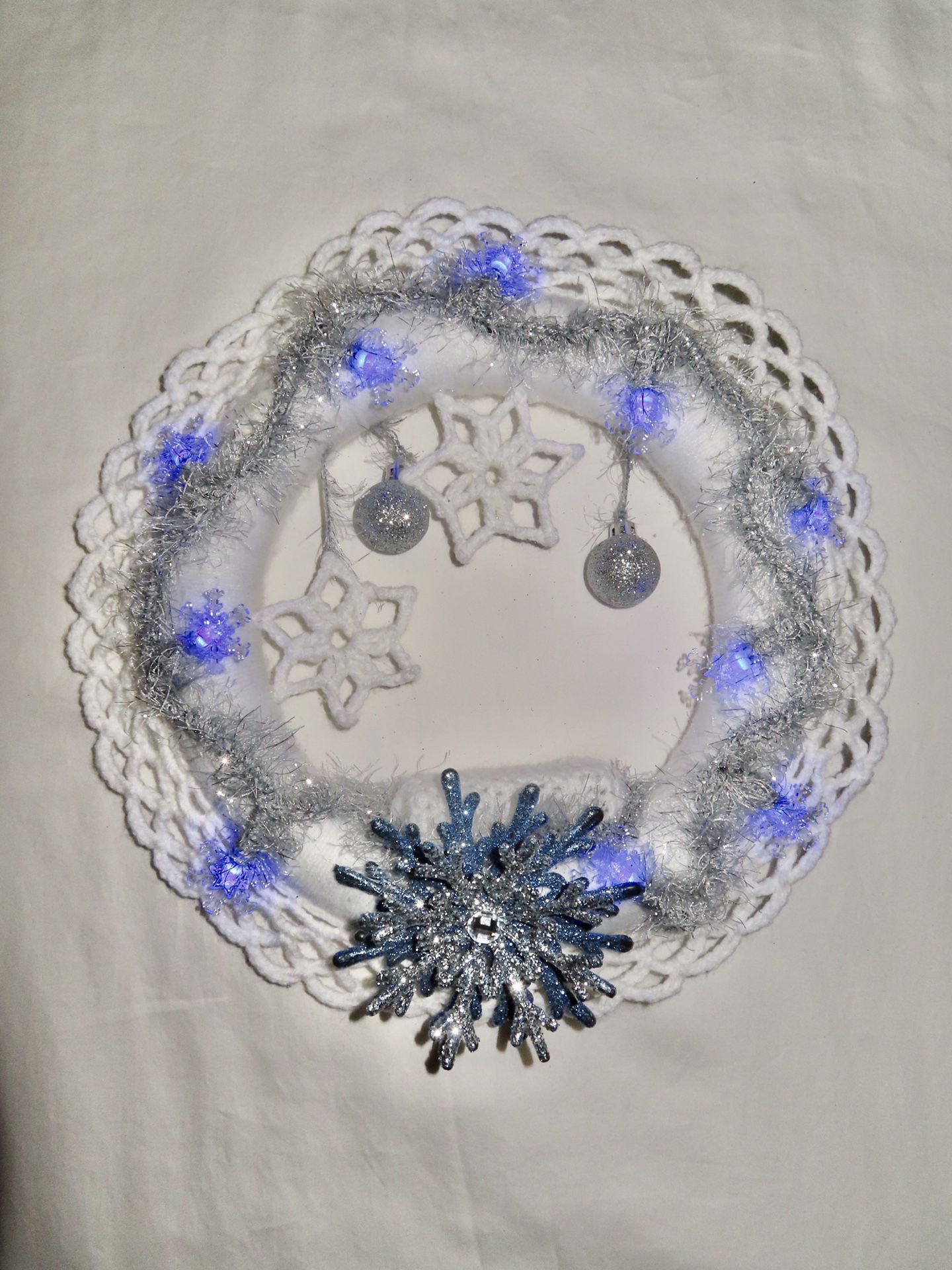 Christmas crochet decoration