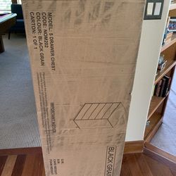 Solid Wood Dresser (new in box)