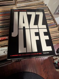 Beautiful JAZZ LIFE Coffee Table book, William Claxton