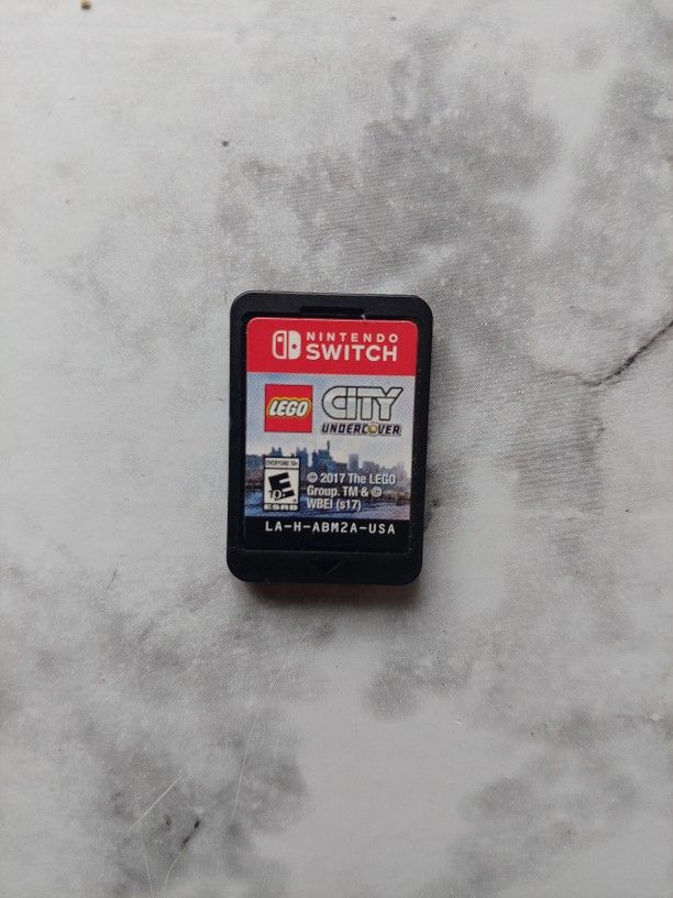 Lego City Under Cover Nintendo Switch