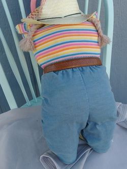 Little Cowgirl In Timeout.