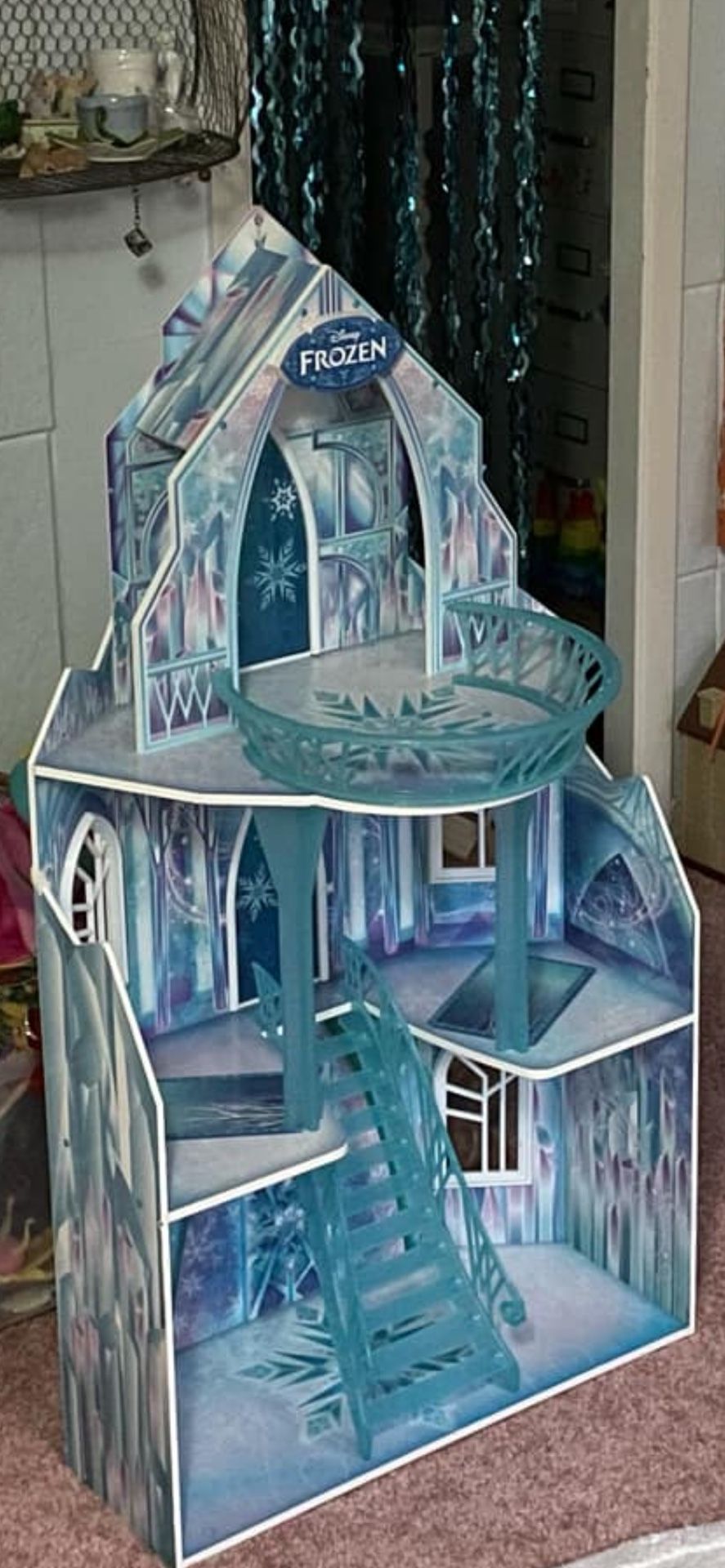 Disney FROZEN ELSA ICE CASTLE Dollhouse