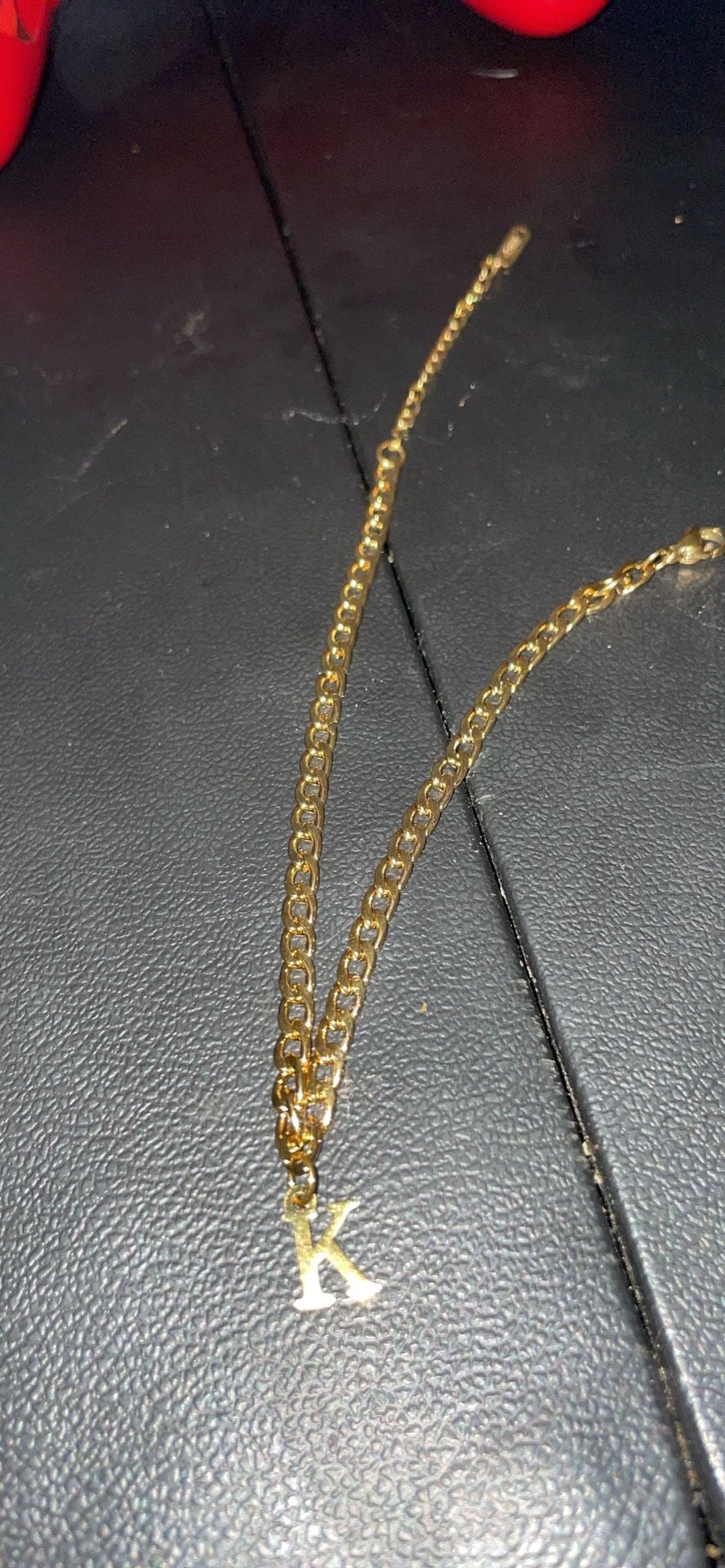 Stainless Steel Gold Anklet