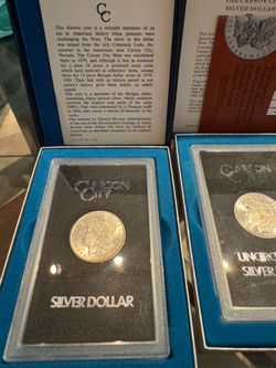 GSA Morgan Silver Dollars CC price is for EACH!