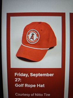 New LAA Angel's Baseball MLB Red Cap