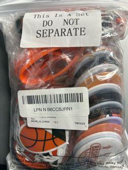 Basketball Party Favors for 12