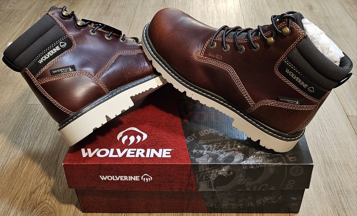 Wolverine Work Boots Size 8.5/9/9.5 And 10 For Men