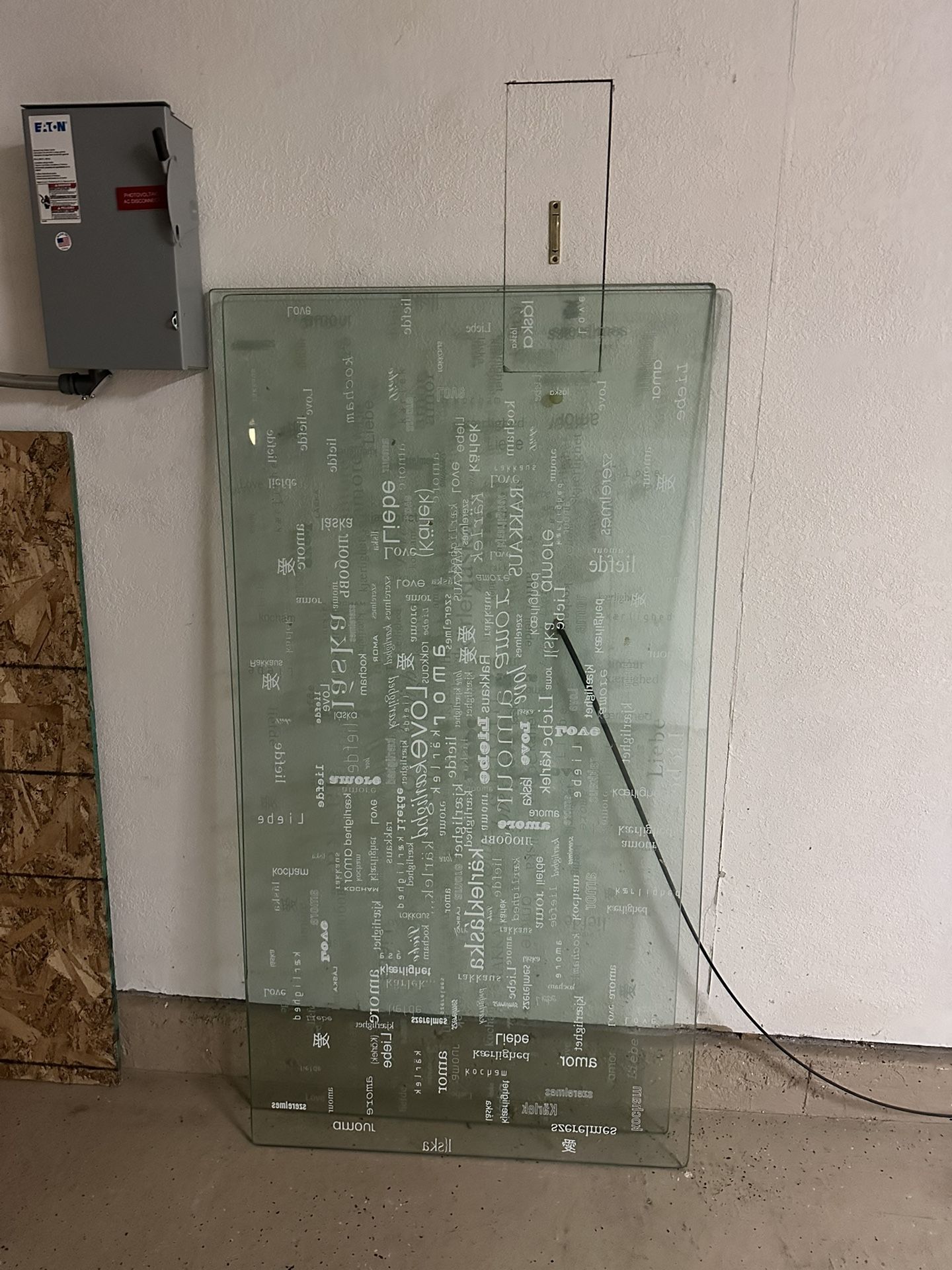 2 IKEA VIKA GLASHOLM Love Glass Desk Or Table Tops