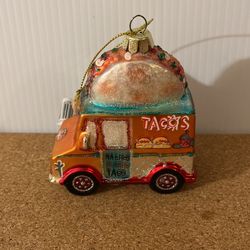 Taco Bus Ornament 