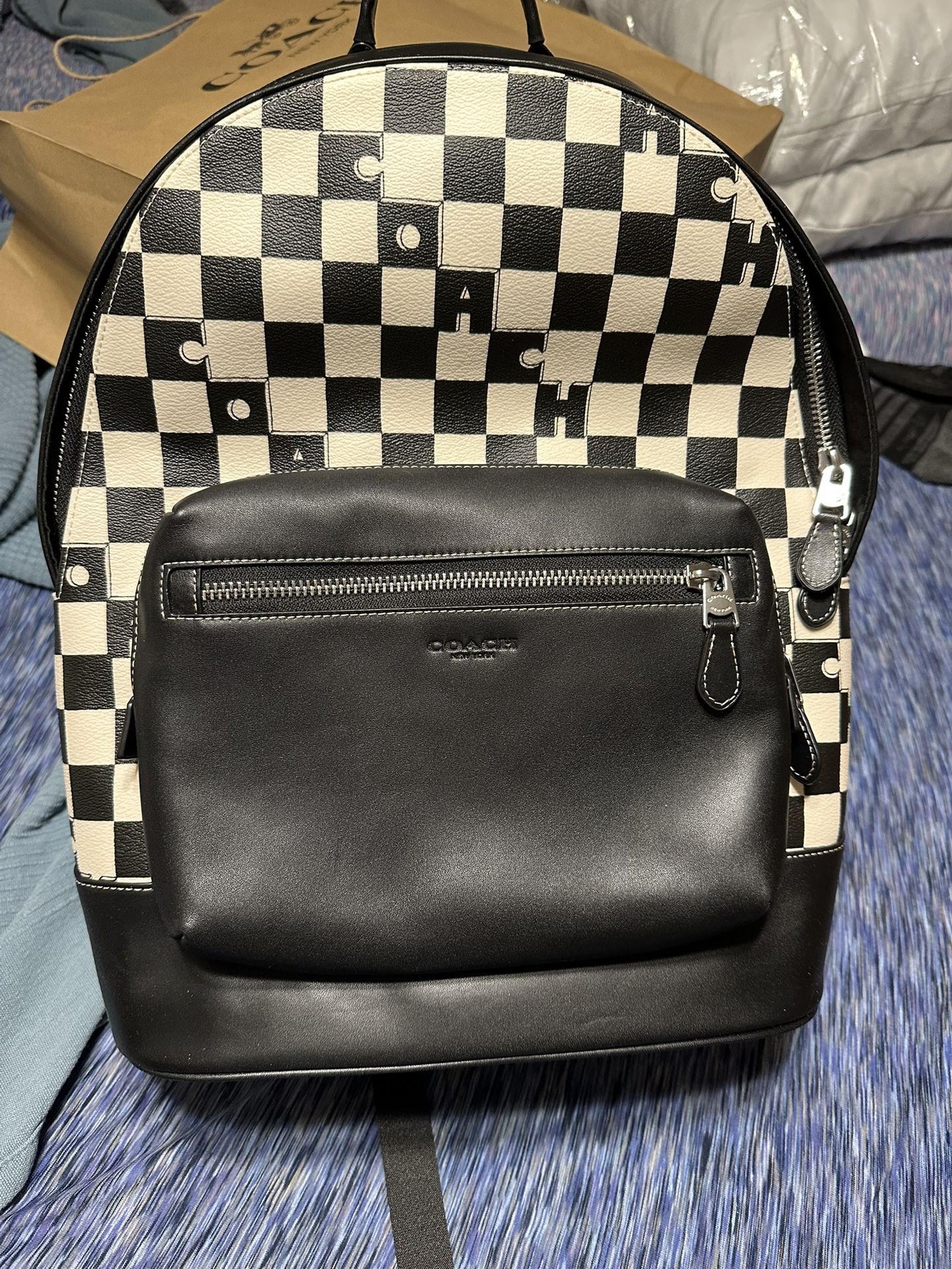 coach checkerboard backpack Baseball Hearts Cooler Make a statement and stand out in the crowd with our uniquely designed Coach plaid backpack | Plaid