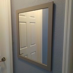 Gray Vanity Mirror Brand New