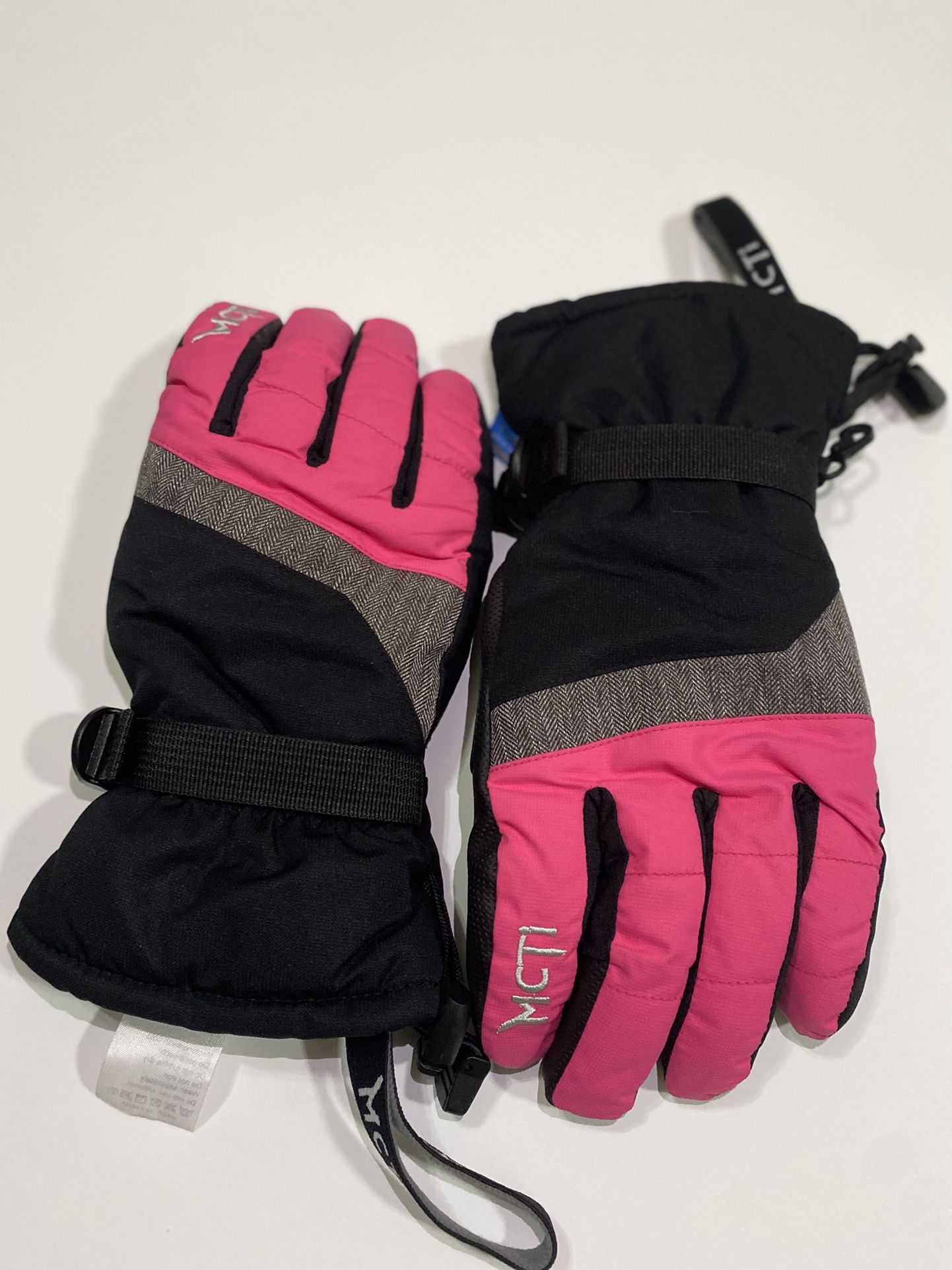 MCTi Waterproof Mens Ski Gloves Winter Warm 3M Thinsulate Snowboard Snowmobile Cold Weather Gloves