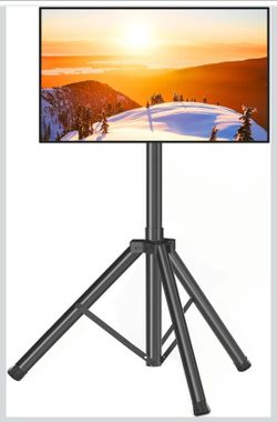Adjustable Tripod TV Stand for 23"-75" Screens