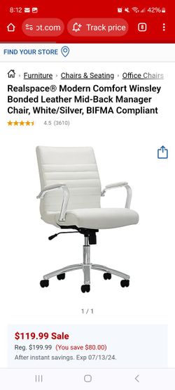 Modern Desk And Chair With Wheels 