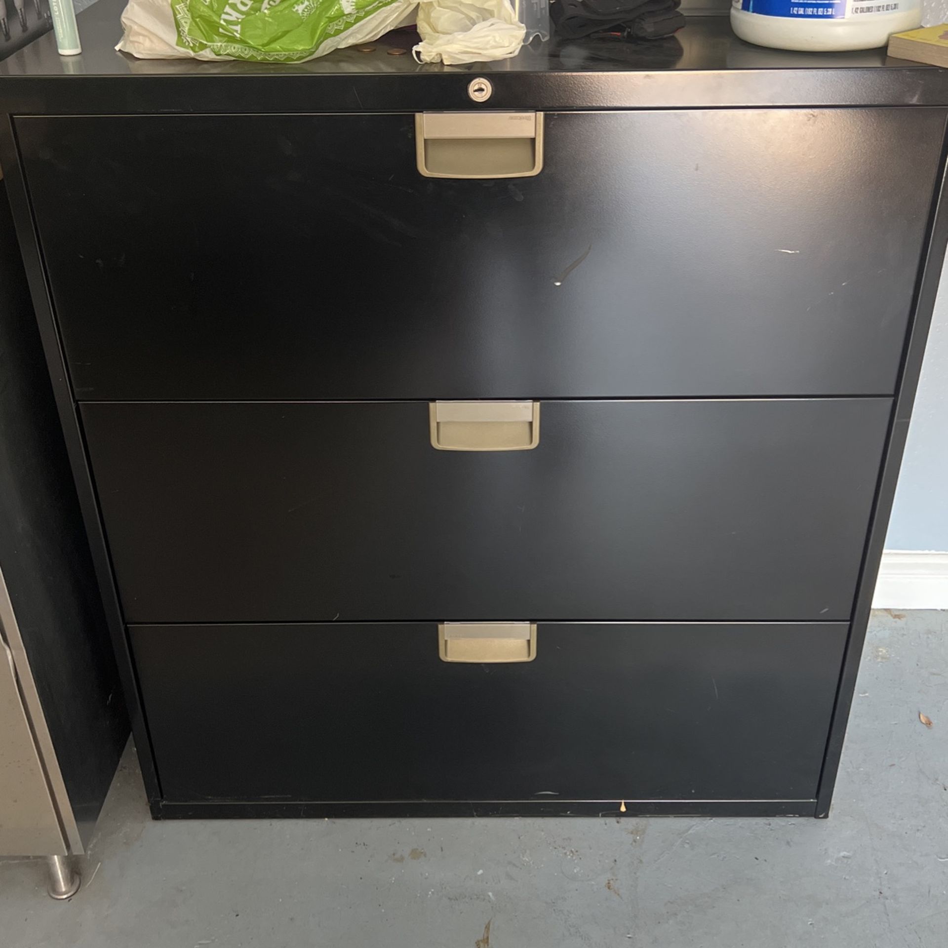 Two File Cabinets 