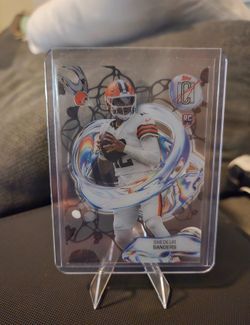 Shedeur Sanders topps Fluidity SP