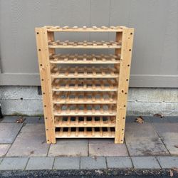 Wine Bottle Rack (Holds 72 Bottles)