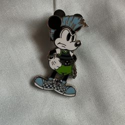 Disney Parks 36927 Mickey Mouse - Punk Mohawk Collectors Pin