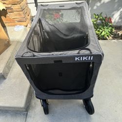 Large wagon stroller- Pets KiKii brand. Top, side, rear zipper entry. 132 lbs. Brand new