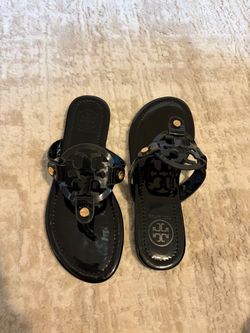 Black Tory Burch Miller Sandals