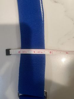 Royal Blue Baseball Belt