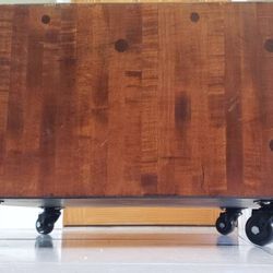 Vintage Butcher Block Coffee Table