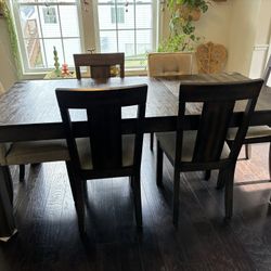 6 Seater Dining Table With 6 Chairs 