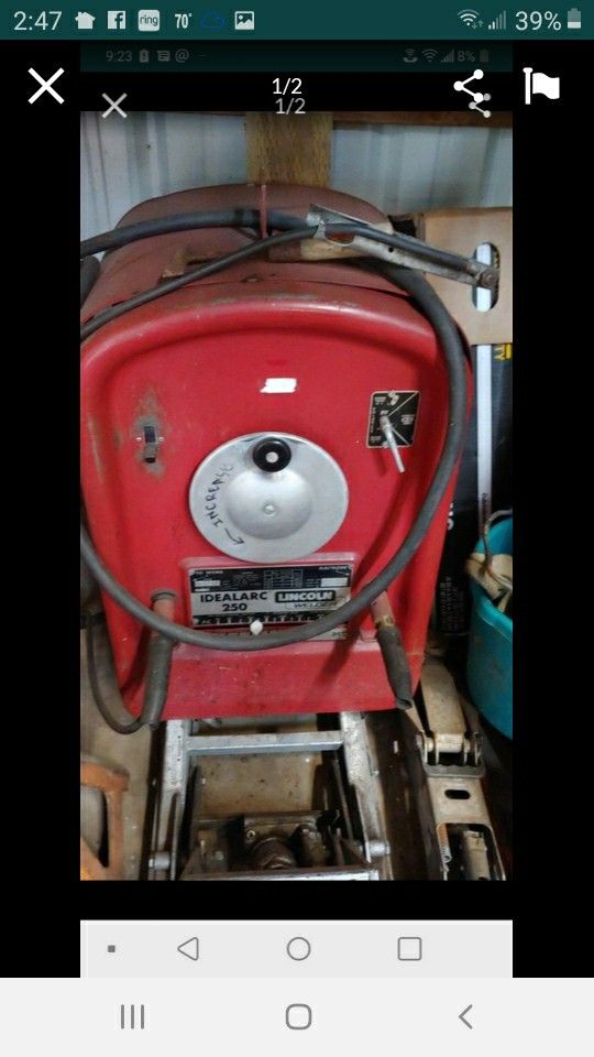 Lincolin 250 Dc/ac stick welder o.b.o