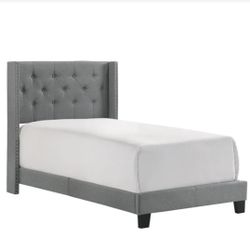 New Twin Size Bed With New Mattress 