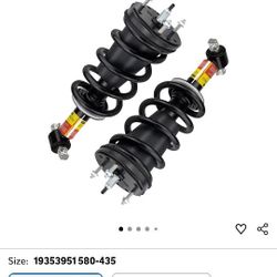 2 Front Set Shock Absorber Struts 