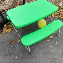 Kids Bench Table And Chairs 