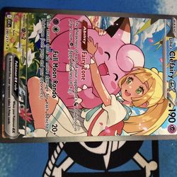 Lillie’s Clefairy ex Pokemon card