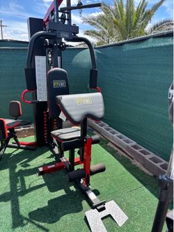 Multifunctional at home full workout machine