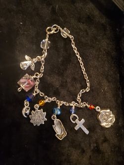 Angel de mi guardia bracelet