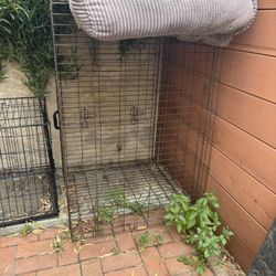 DOG CRATES BIG AND MEDIUM 