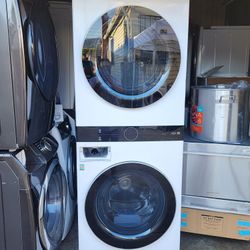 LG Front Load Washer And Dryer Gas High Efficiency