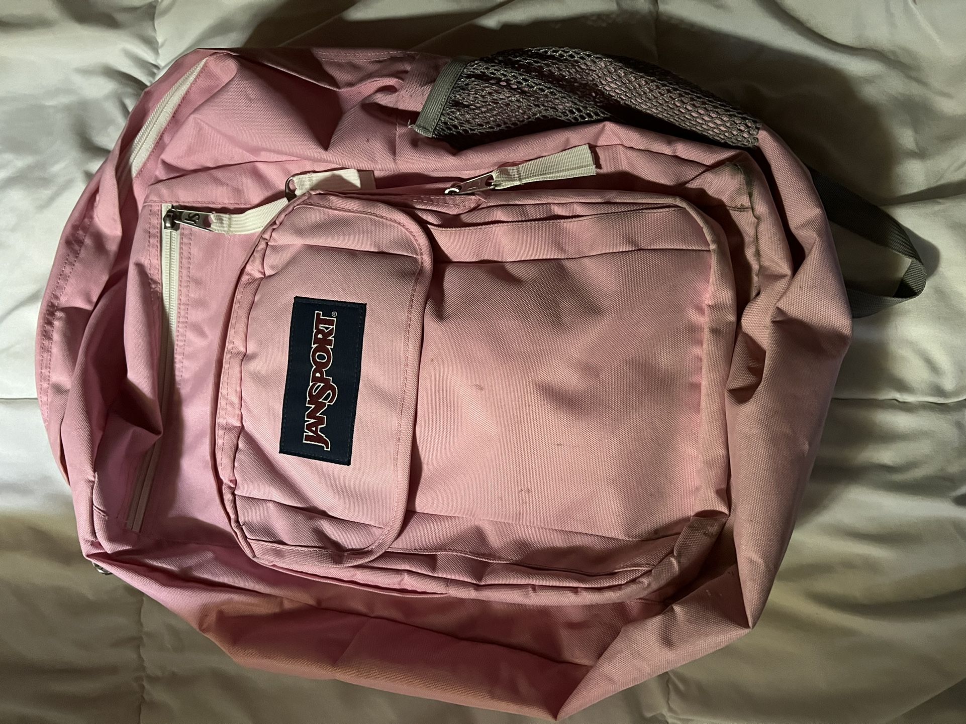 Pink Jansport Backpack