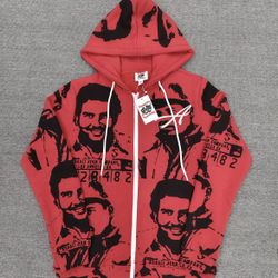 new with tags authentic red asaali og cartel hoodie